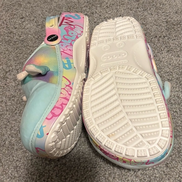 CROCS Multicolor Unicorn Mules - Picture 4 of 6